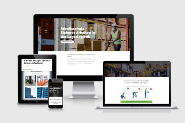 Sicheres Arbeiten in der Lagerlogistik